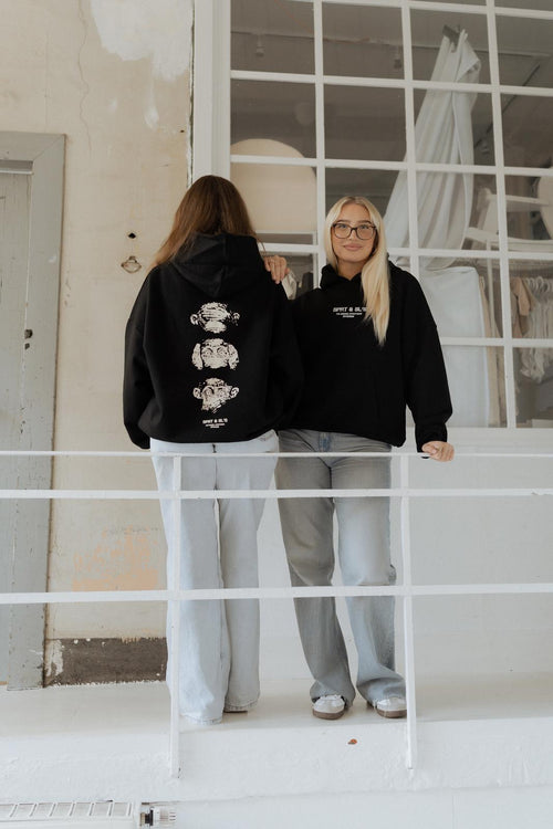 Three Monkeys Hoodie